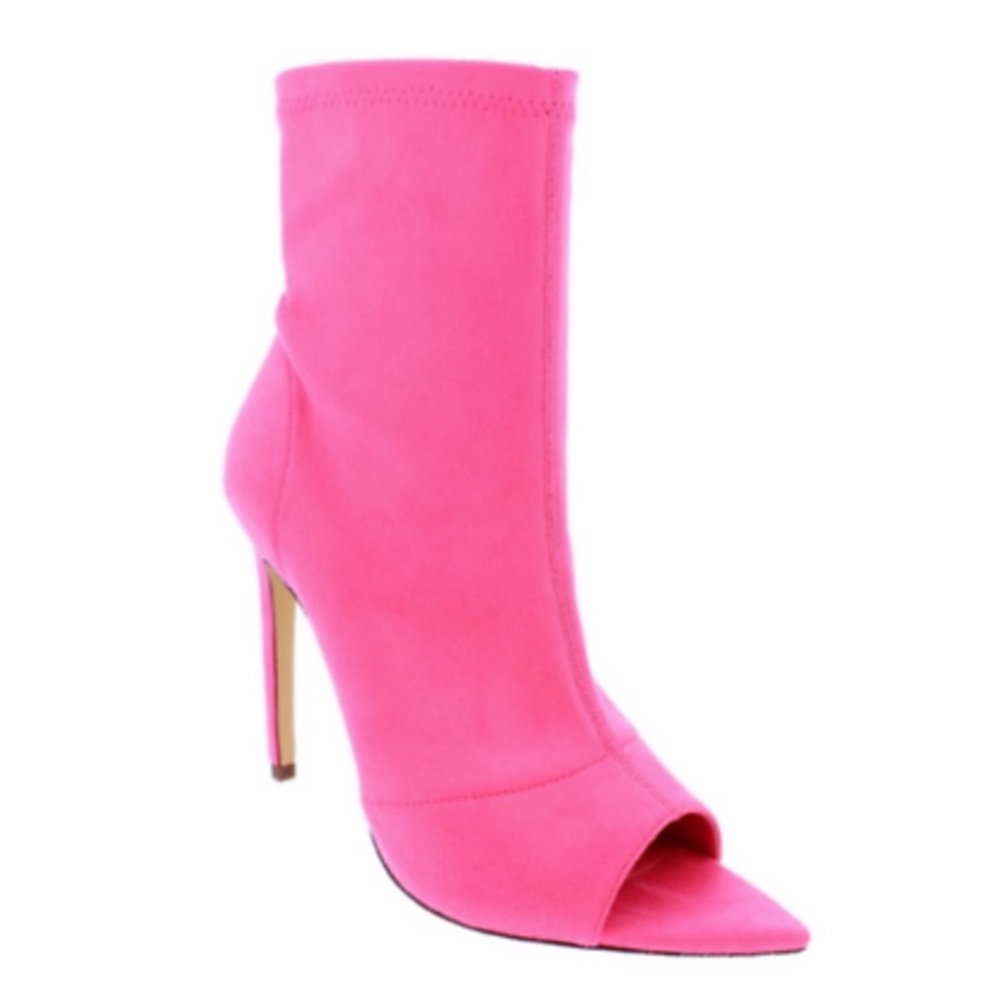 NEW Liliana Peep Toe Pink Laurent heels (size 9)